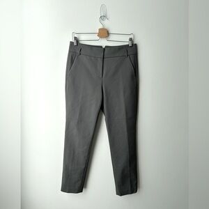 Judith & Charles grey straight trouser